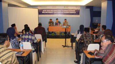 Rapat evaluasi, dinkes ingin benahi layanan publik