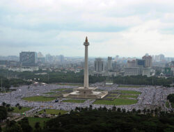 Peserta 212 dari Bengkulu tiba di Monas