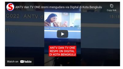 Resmi mengudara, ANTV dan TV ONE menjadi pelengkap siaran tv digital Wilayah Bengkulu-1